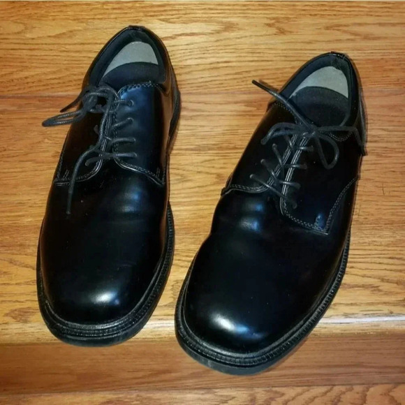 Nunn Bush Slip Resistant 8.5 Black‎ Leather shoes - Picture 2 of 7